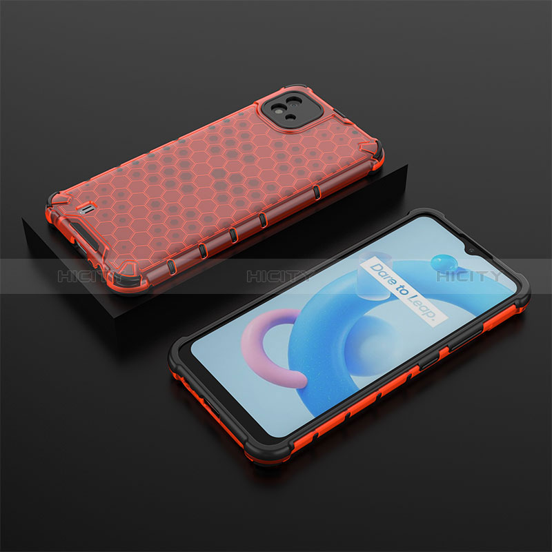 Custodia Silicone Trasparente Laterale 360 Gradi Cover AM2 per Realme C20