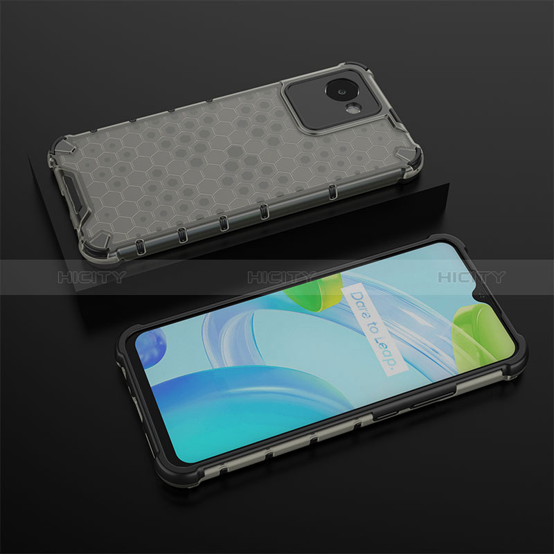 Custodia Silicone Trasparente Laterale 360 Gradi Cover AM2 per Realme C30