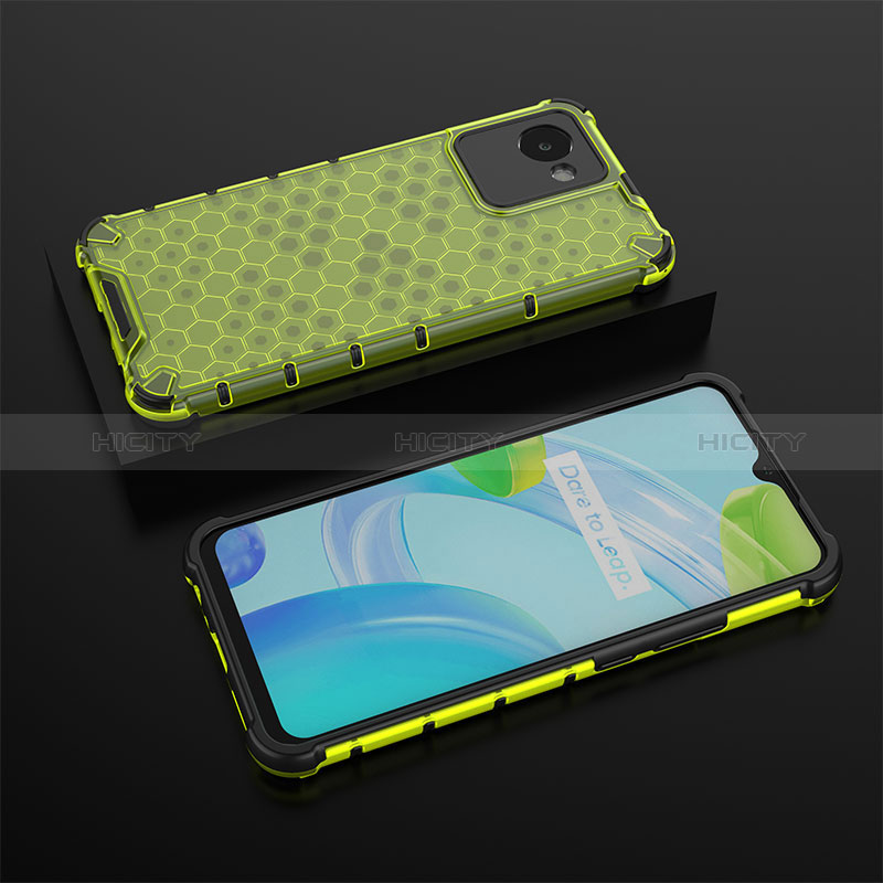 Custodia Silicone Trasparente Laterale 360 Gradi Cover AM2 per Realme C30s