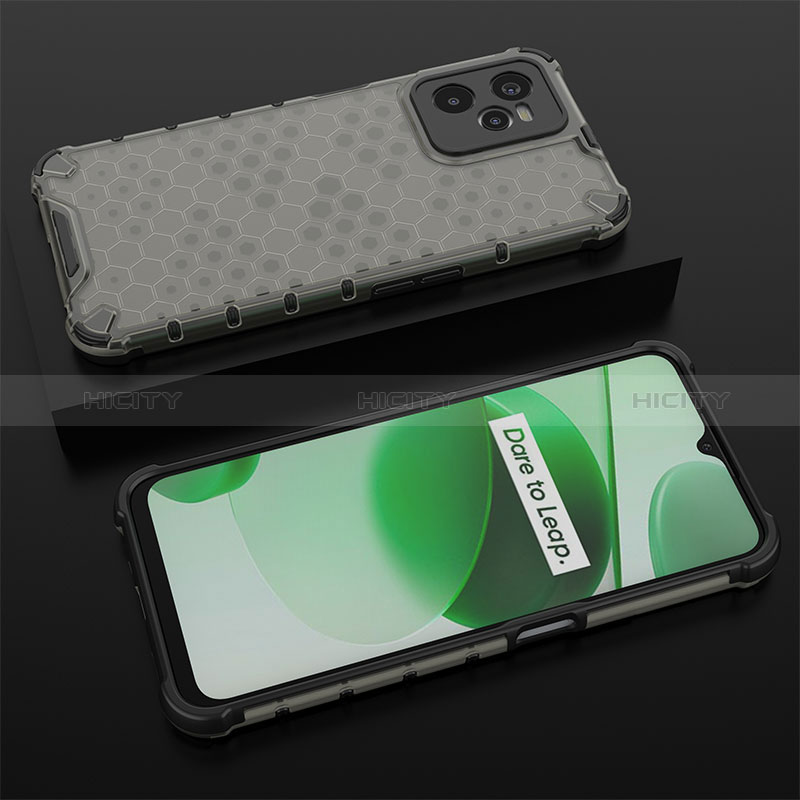 Custodia Silicone Trasparente Laterale 360 Gradi Cover AM2 per Realme C35