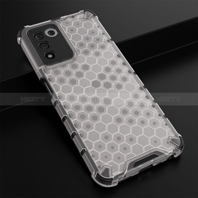 Custodia Silicone Trasparente Laterale 360 Gradi Cover AM2 per Realme Q3s 5G