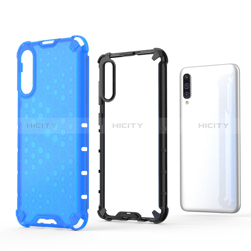 Custodia Silicone Trasparente Laterale 360 Gradi Cover AM2 per Samsung Galaxy A30S