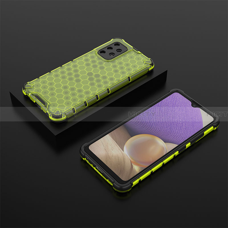 Custodia Silicone Trasparente Laterale 360 Gradi Cover AM2 per Samsung Galaxy A32 5G