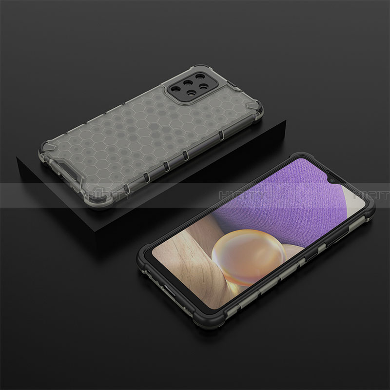 Custodia Silicone Trasparente Laterale 360 Gradi Cover AM2 per Samsung Galaxy A32 5G