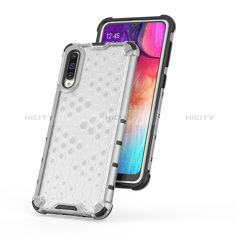 Custodia Silicone Trasparente Laterale 360 Gradi Cover AM2 per Samsung Galaxy A50S