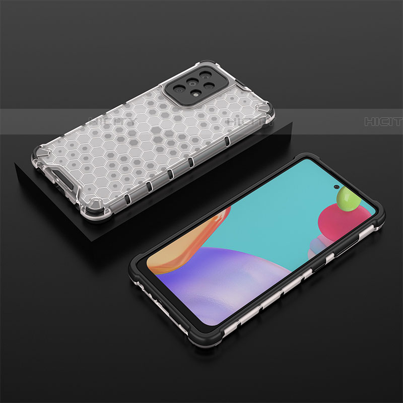 Custodia Silicone Trasparente Laterale 360 Gradi Cover AM2 per Samsung Galaxy A52 5G