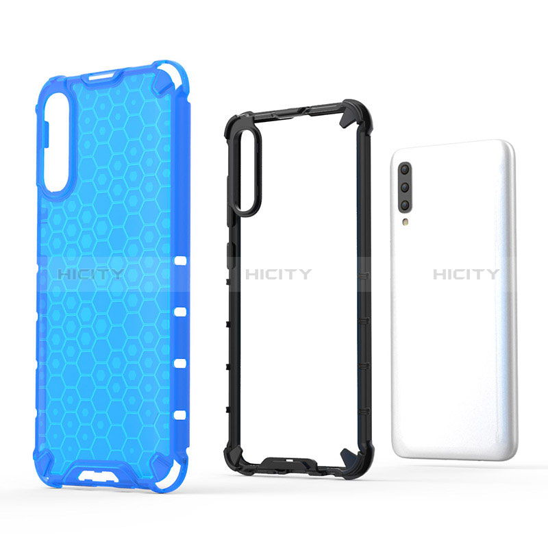 Custodia Silicone Trasparente Laterale 360 Gradi Cover AM2 per Samsung Galaxy A70