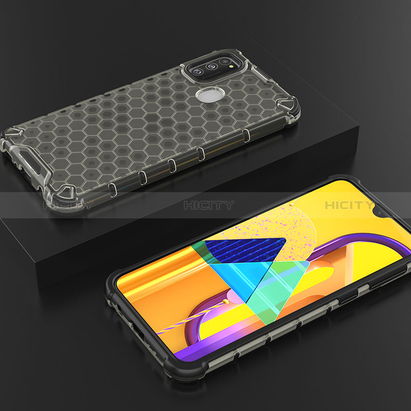 Custodia Silicone Trasparente Laterale 360 Gradi Cover AM2 per Samsung Galaxy M30s