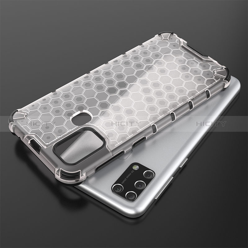 Custodia Silicone Trasparente Laterale 360 Gradi Cover AM2 per Samsung Galaxy M31 Prime Edition