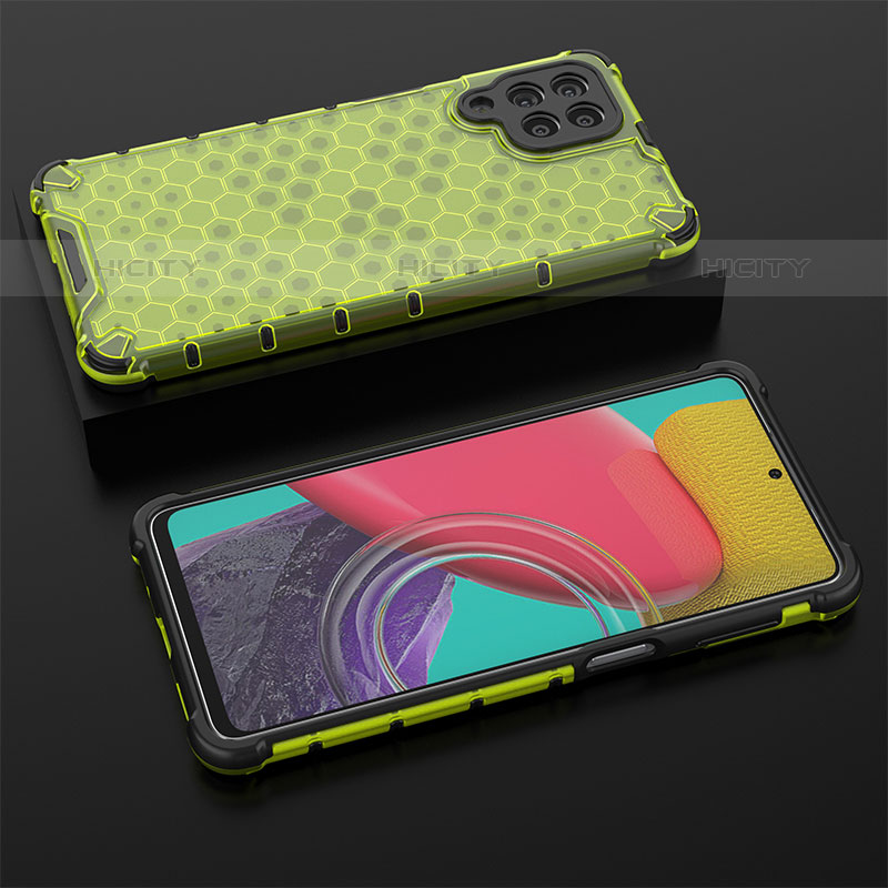 Custodia Silicone Trasparente Laterale 360 Gradi Cover AM2 per Samsung Galaxy M53 5G