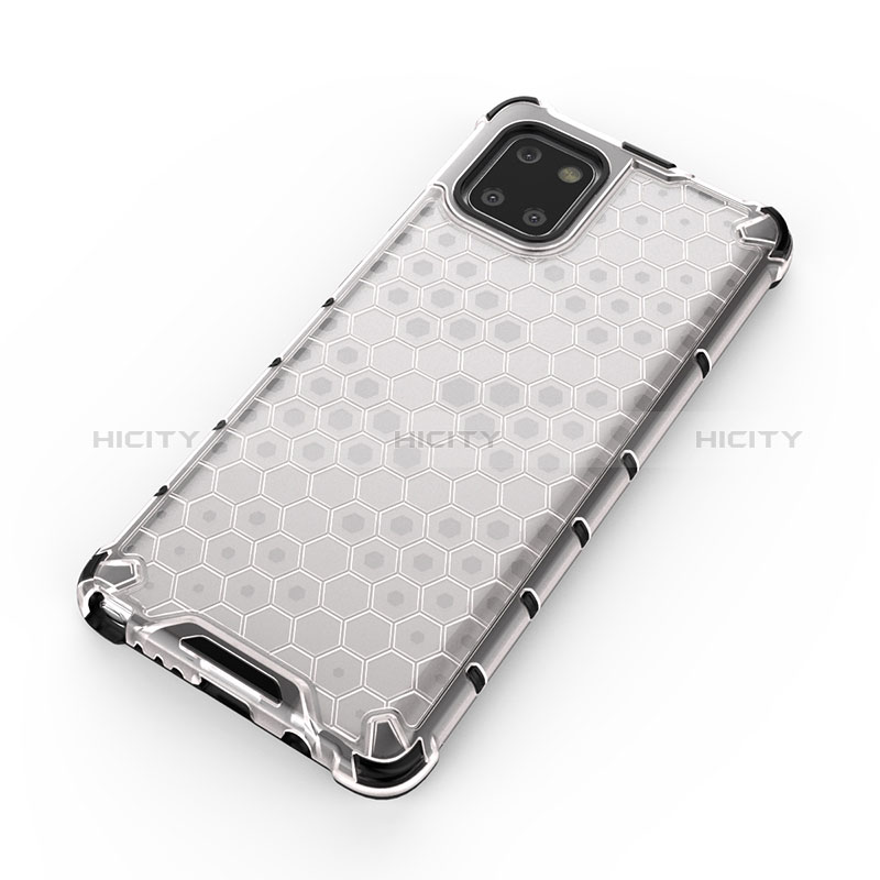 Custodia Silicone Trasparente Laterale 360 Gradi Cover AM2 per Samsung Galaxy Note 10 Lite