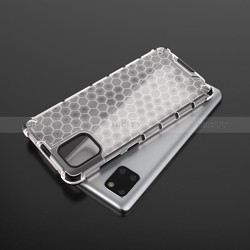 Custodia Silicone Trasparente Laterale 360 Gradi Cover AM2 per Samsung Galaxy Note 10 Lite