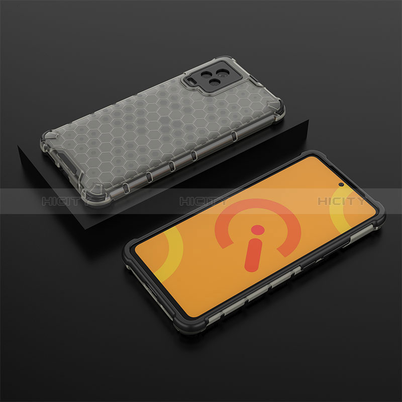 Custodia Silicone Trasparente Laterale 360 Gradi Cover AM2 per Vivo iQOO 7 Legend 5G