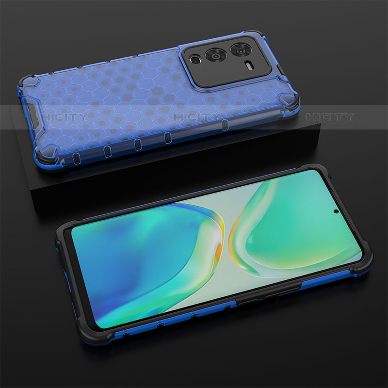 Custodia Silicone Trasparente Laterale 360 Gradi Cover AM2 per Vivo V25 Pro 5G