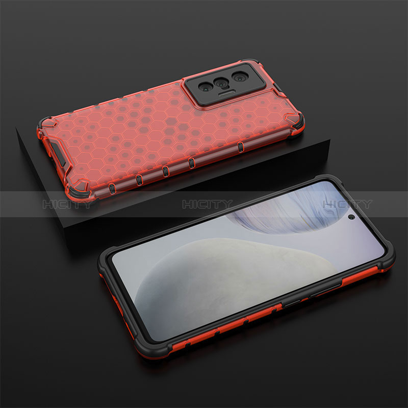 Custodia Silicone Trasparente Laterale 360 Gradi Cover AM2 per Vivo X70t