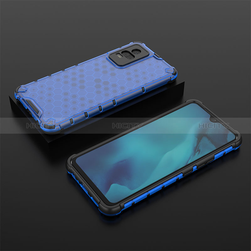 Custodia Silicone Trasparente Laterale 360 Gradi Cover AM2 per Vivo Y73 (2021)