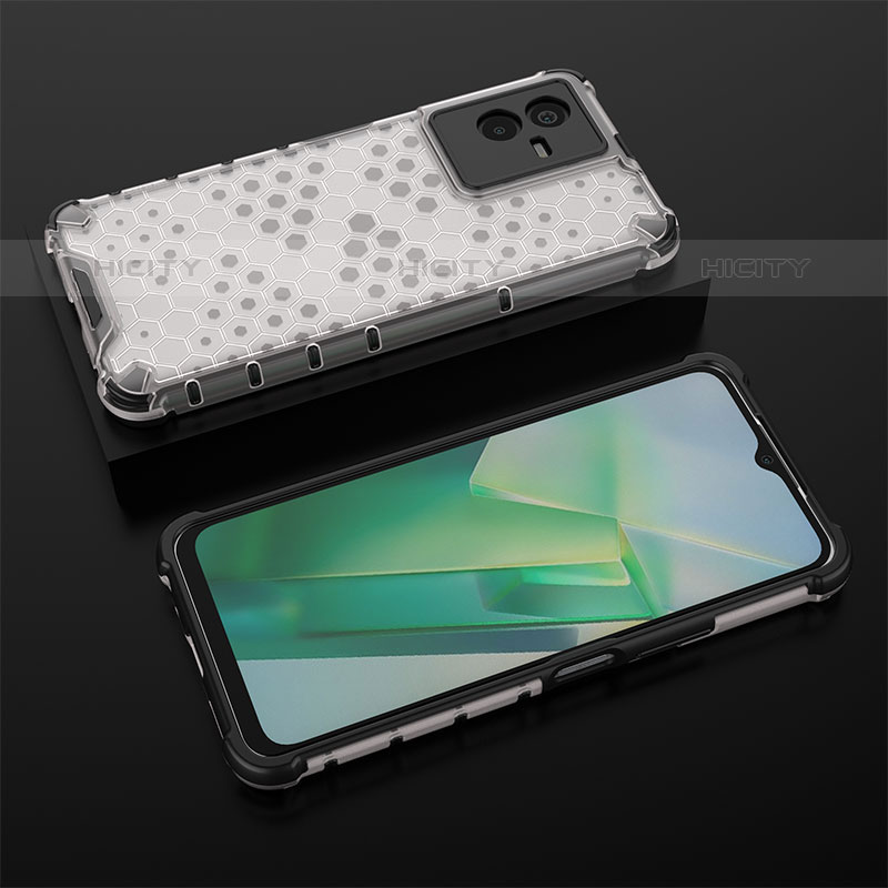 Custodia Silicone Trasparente Laterale 360 Gradi Cover AM2 per Vivo Y73t