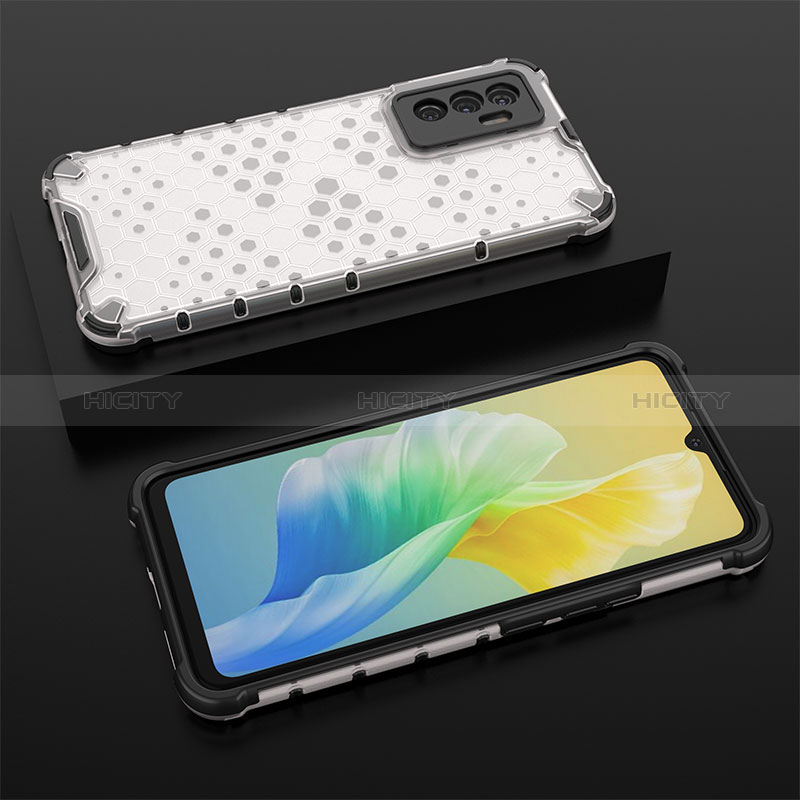 Custodia Silicone Trasparente Laterale 360 Gradi Cover AM2 per Vivo Y75 4G