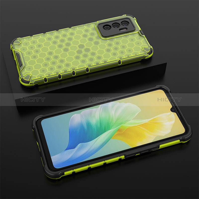 Custodia Silicone Trasparente Laterale 360 Gradi Cover AM2 per Vivo Y75 4G