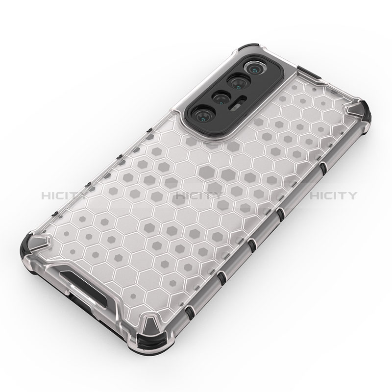 Custodia Silicone Trasparente Laterale 360 Gradi Cover AM2 per Xiaomi Mi 10S 5G