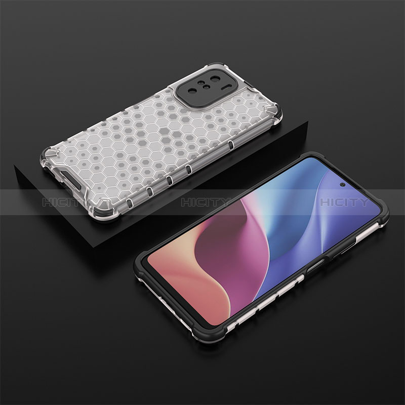 Custodia Silicone Trasparente Laterale 360 Gradi Cover AM2 per Xiaomi Mi 11i 5G