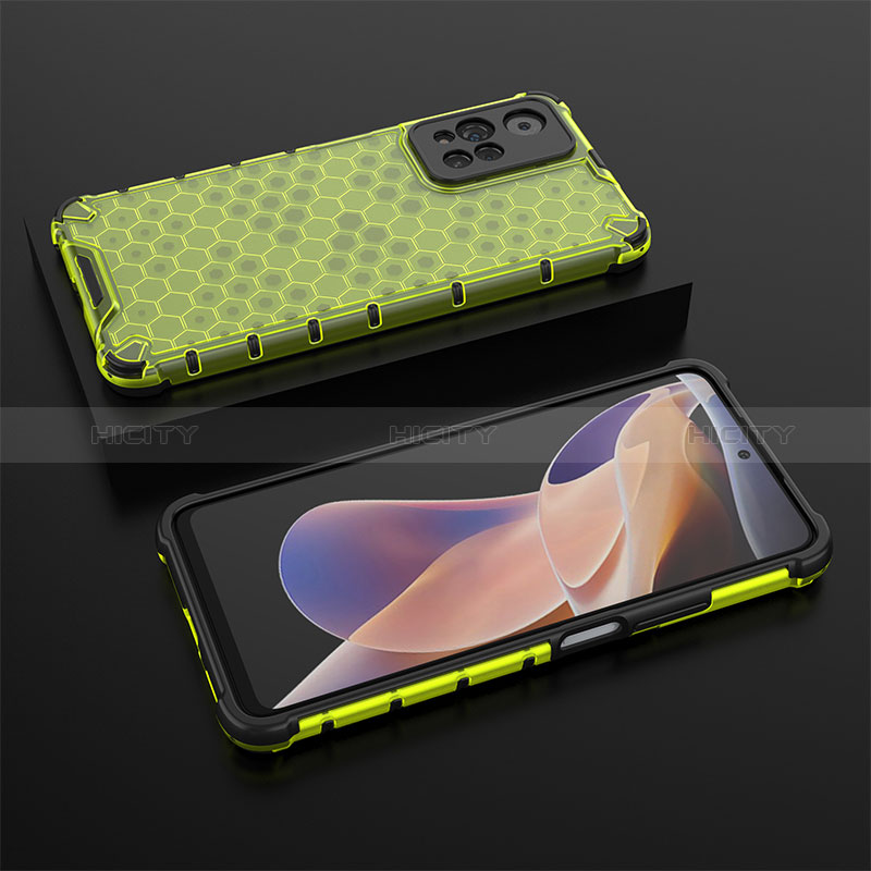 Custodia Silicone Trasparente Laterale 360 Gradi Cover AM2 per Xiaomi Mi 11i 5G (2022) Verde