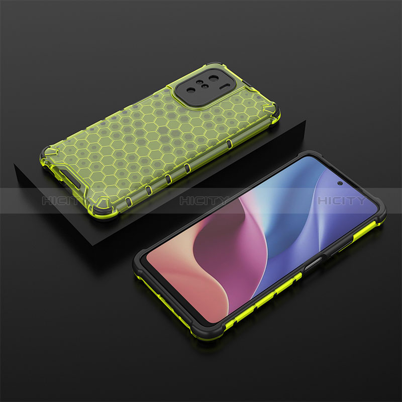 Custodia Silicone Trasparente Laterale 360 Gradi Cover AM2 per Xiaomi Mi 11i 5G