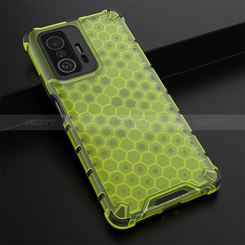 Custodia Silicone Trasparente Laterale 360 Gradi Cover AM2 per Xiaomi Mi 11T 5G