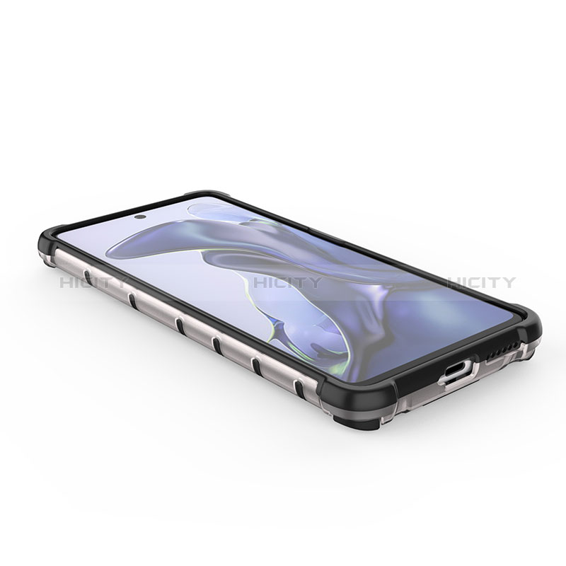 Custodia Silicone Trasparente Laterale 360 Gradi Cover AM2 per Xiaomi Mi 11T 5G