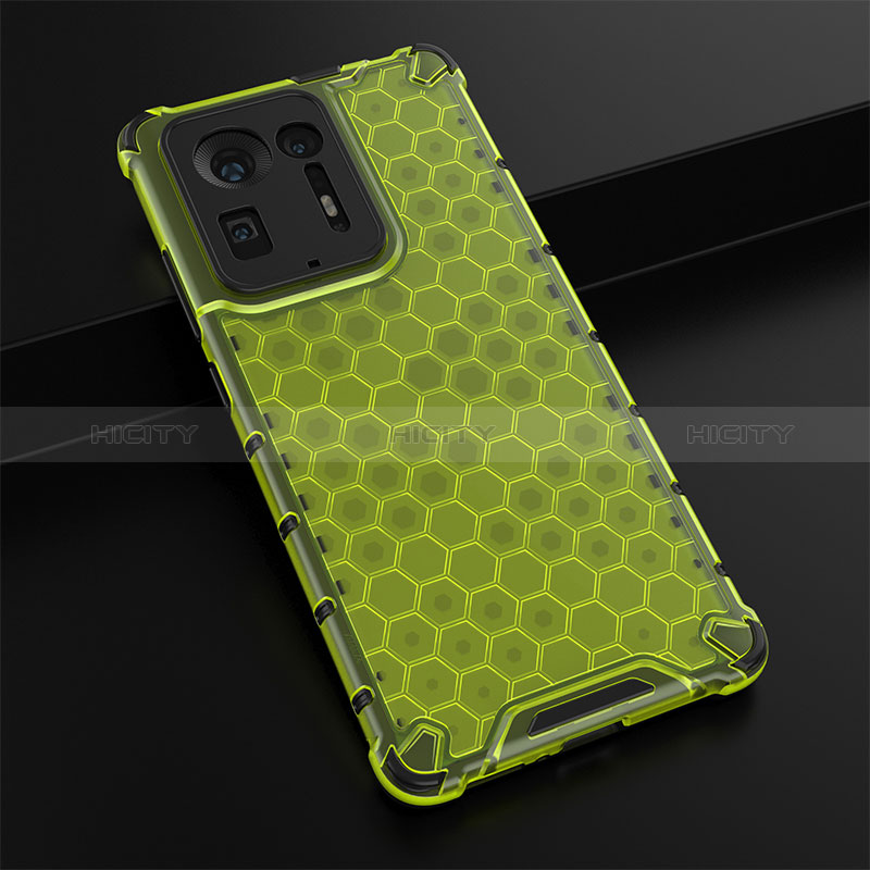 Custodia Silicone Trasparente Laterale 360 Gradi Cover AM2 per Xiaomi Mi Mix 4 5G