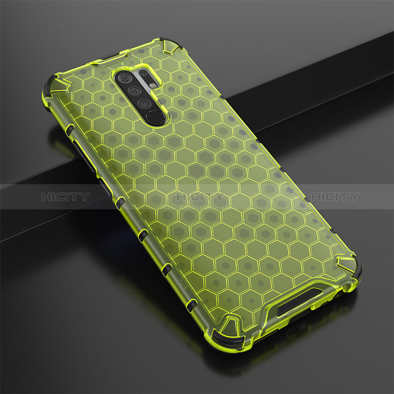 Custodia Silicone Trasparente Laterale 360 Gradi Cover AM2 per Xiaomi Poco M2