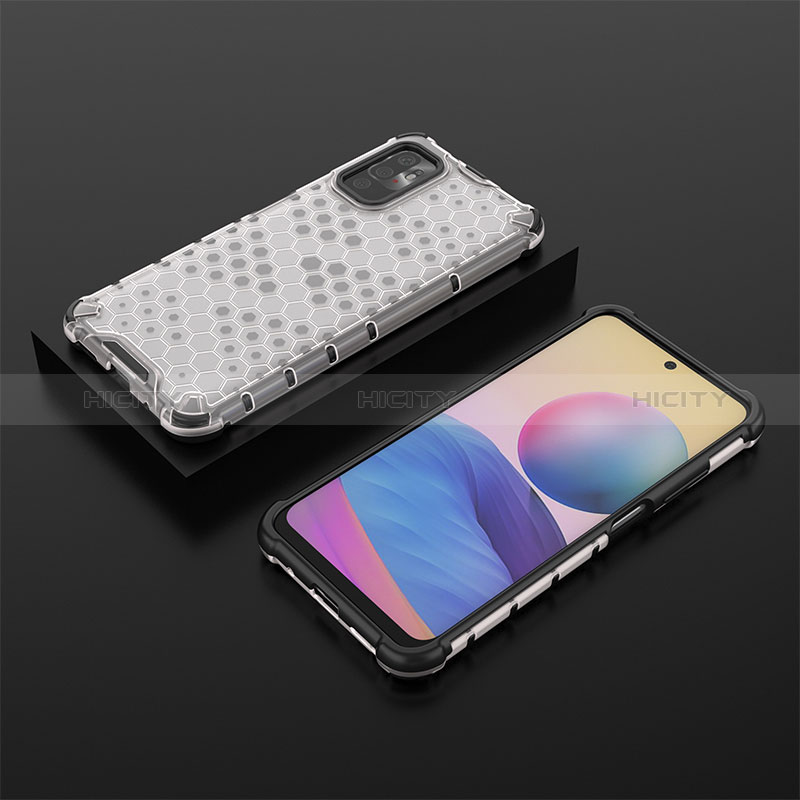 Custodia Silicone Trasparente Laterale 360 Gradi Cover AM2 per Xiaomi POCO M3 Pro 5G