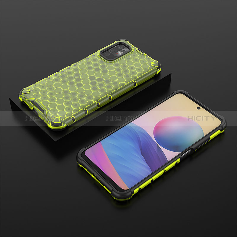 Custodia Silicone Trasparente Laterale 360 Gradi Cover AM2 per Xiaomi POCO M3 Pro 5G