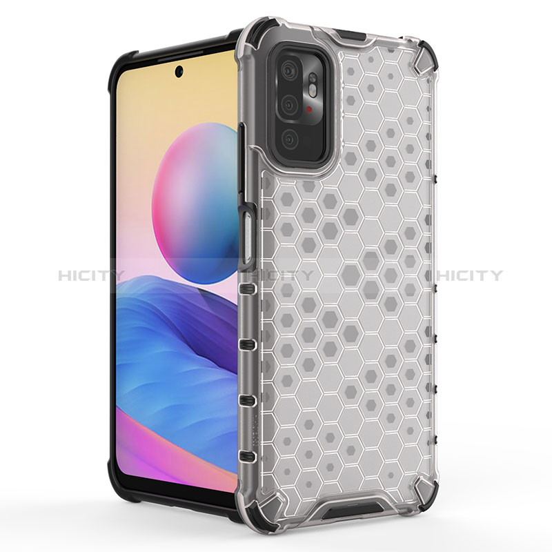 Custodia Silicone Trasparente Laterale 360 Gradi Cover AM2 per Xiaomi POCO M3 Pro 5G