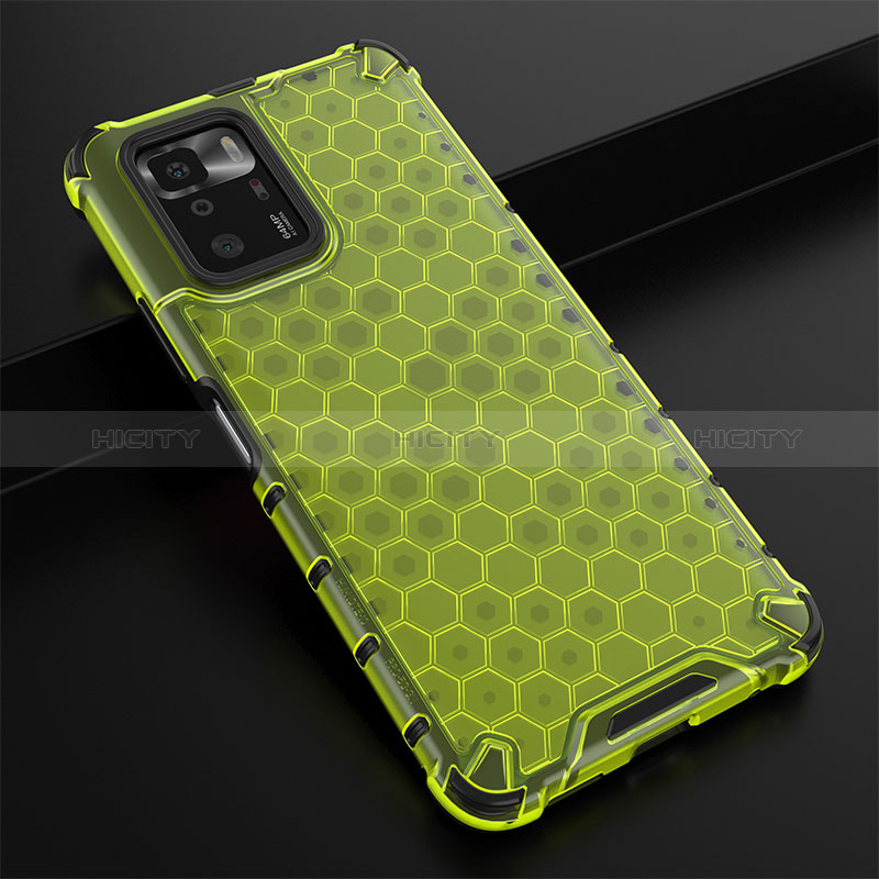 Custodia Silicone Trasparente Laterale 360 Gradi Cover AM2 per Xiaomi Poco X3 GT 5G