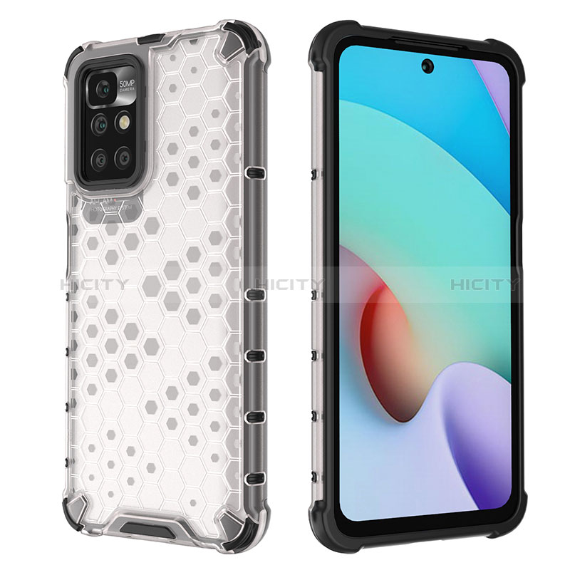 Custodia Silicone Trasparente Laterale 360 Gradi Cover AM2 per Xiaomi Redmi 10 (2022)