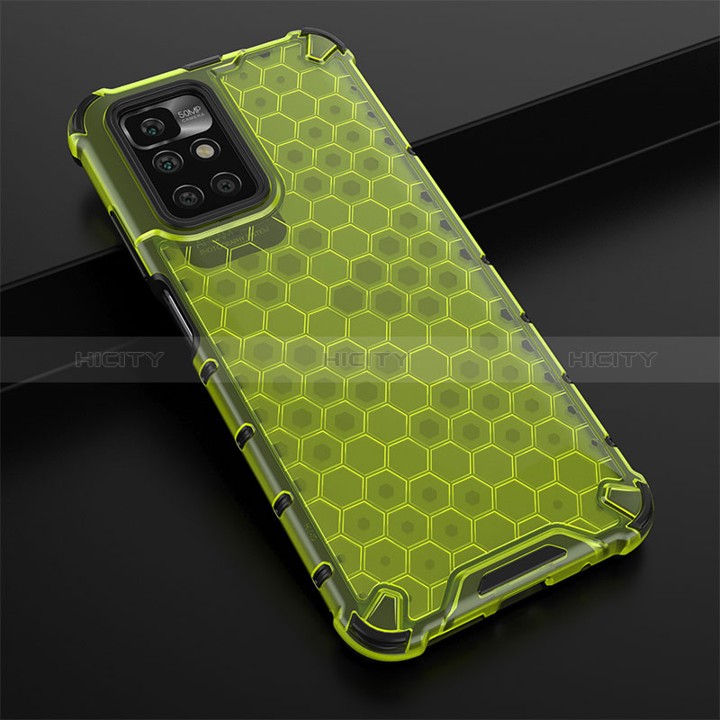 Custodia Silicone Trasparente Laterale 360 Gradi Cover AM2 per Xiaomi Redmi 10 4G