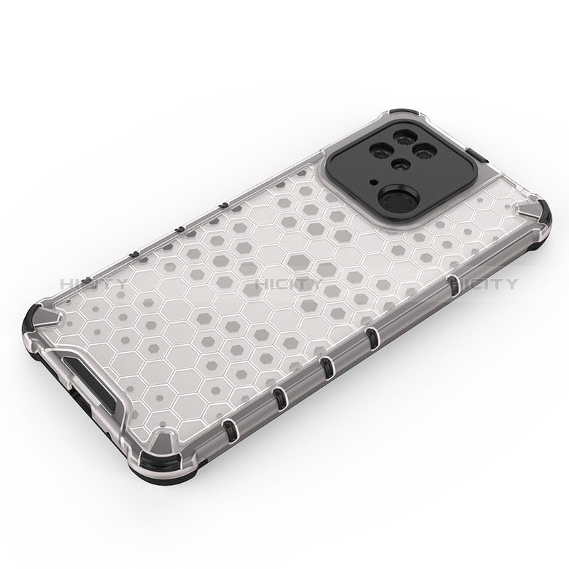 Custodia Silicone Trasparente Laterale 360 Gradi Cover AM2 per Xiaomi Redmi 10 Power