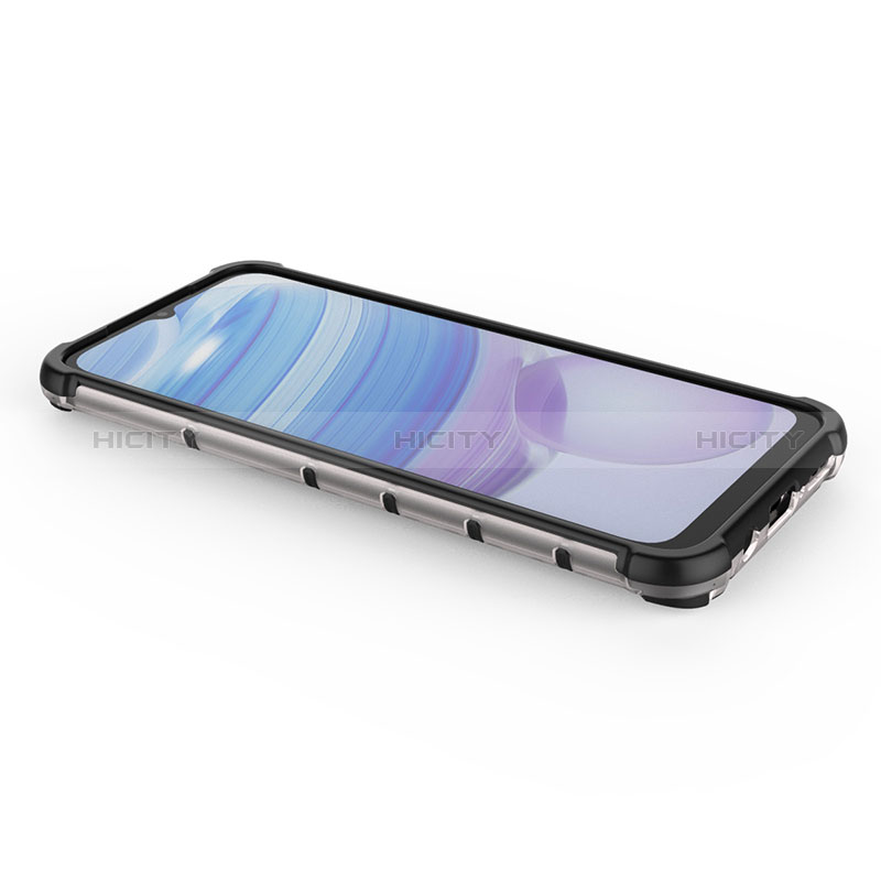 Custodia Silicone Trasparente Laterale 360 Gradi Cover AM2 per Xiaomi Redmi 10X Pro 5G