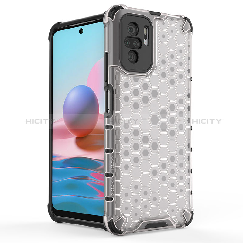 Custodia Silicone Trasparente Laterale 360 Gradi Cover AM2 per Xiaomi Redmi Note 10 4G