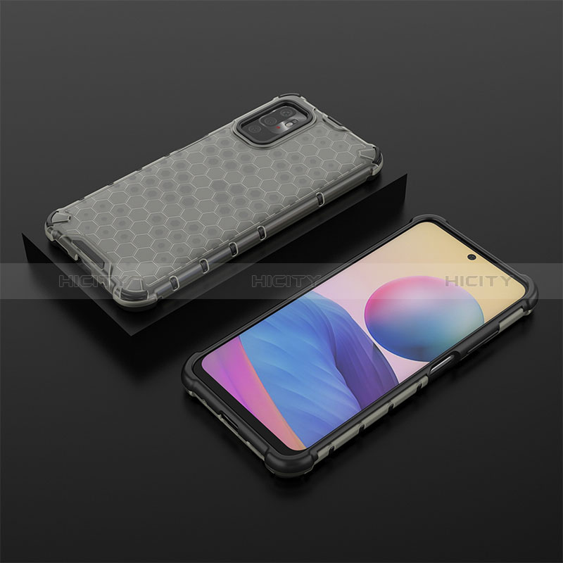 Custodia Silicone Trasparente Laterale 360 Gradi Cover AM2 per Xiaomi Redmi Note 10 5G