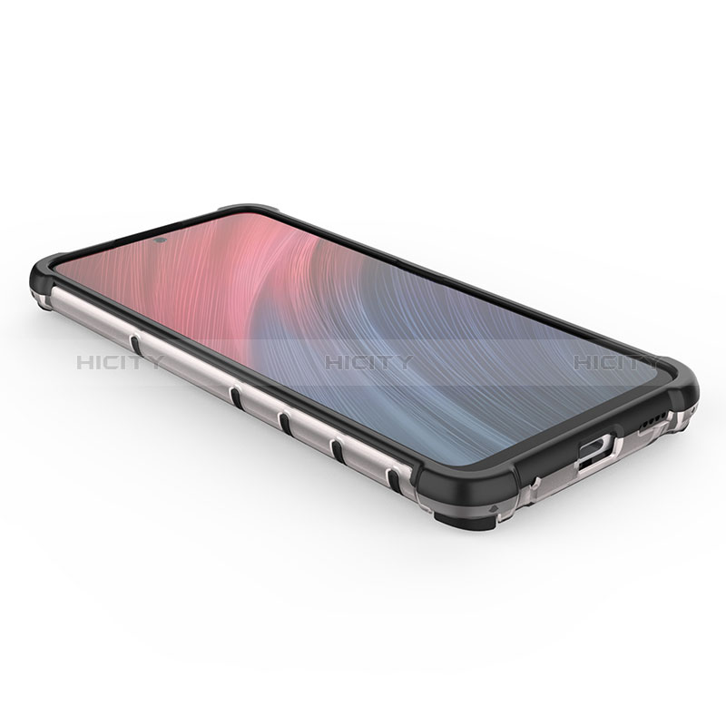 Custodia Silicone Trasparente Laterale 360 Gradi Cover AM2 per Xiaomi Redmi Note 10 Pro 5G