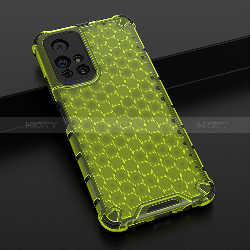 Custodia Silicone Trasparente Laterale 360 Gradi Cover AM2 per Xiaomi Redmi Note 11 5G