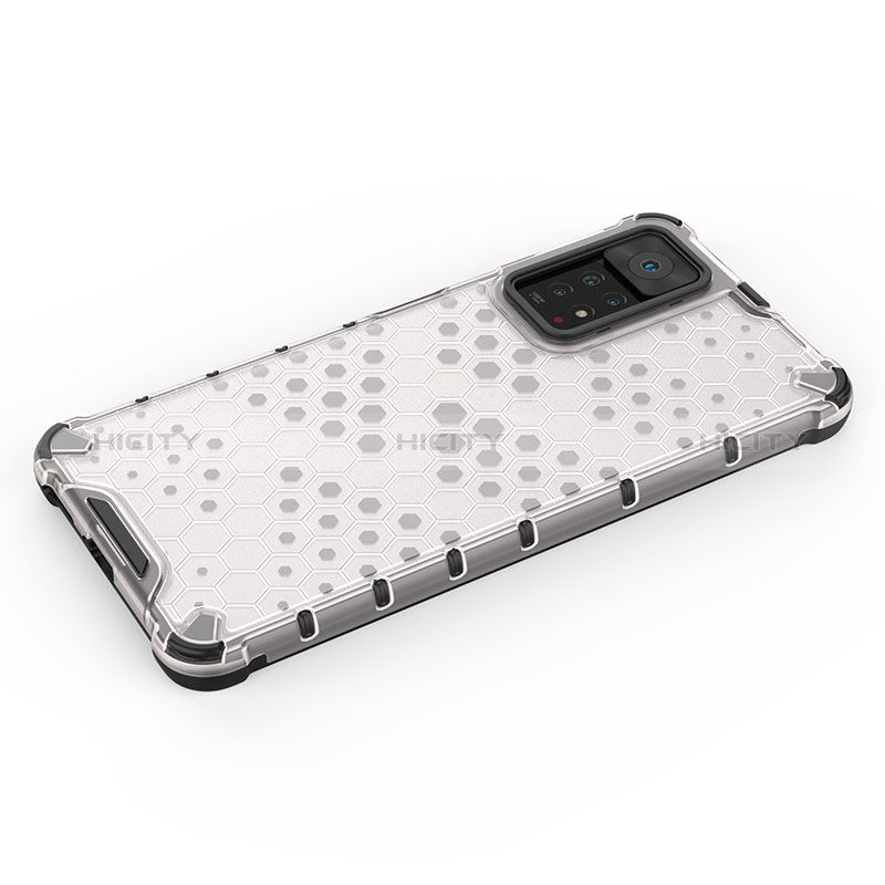 Custodia Silicone Trasparente Laterale 360 Gradi Cover AM2 per Xiaomi Redmi Note 11 Pro 4G
