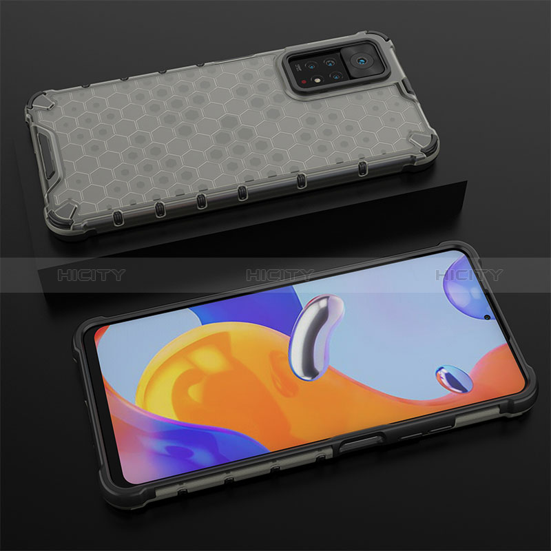 Custodia Silicone Trasparente Laterale 360 Gradi Cover AM2 per Xiaomi Redmi Note 11 Pro 4G