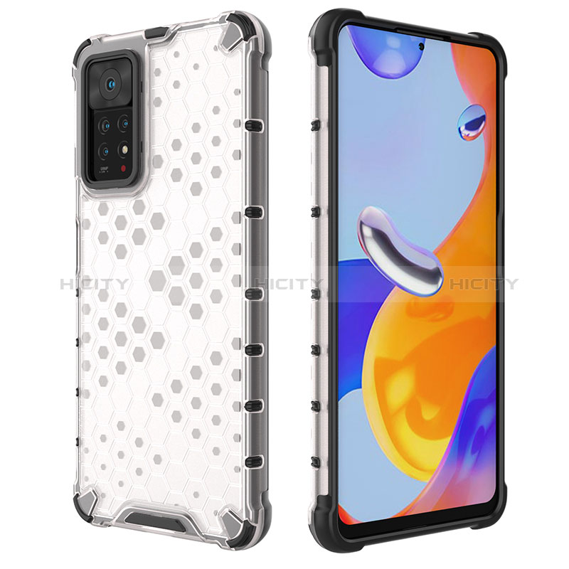 Custodia Silicone Trasparente Laterale 360 Gradi Cover AM2 per Xiaomi Redmi Note 11 Pro 5G