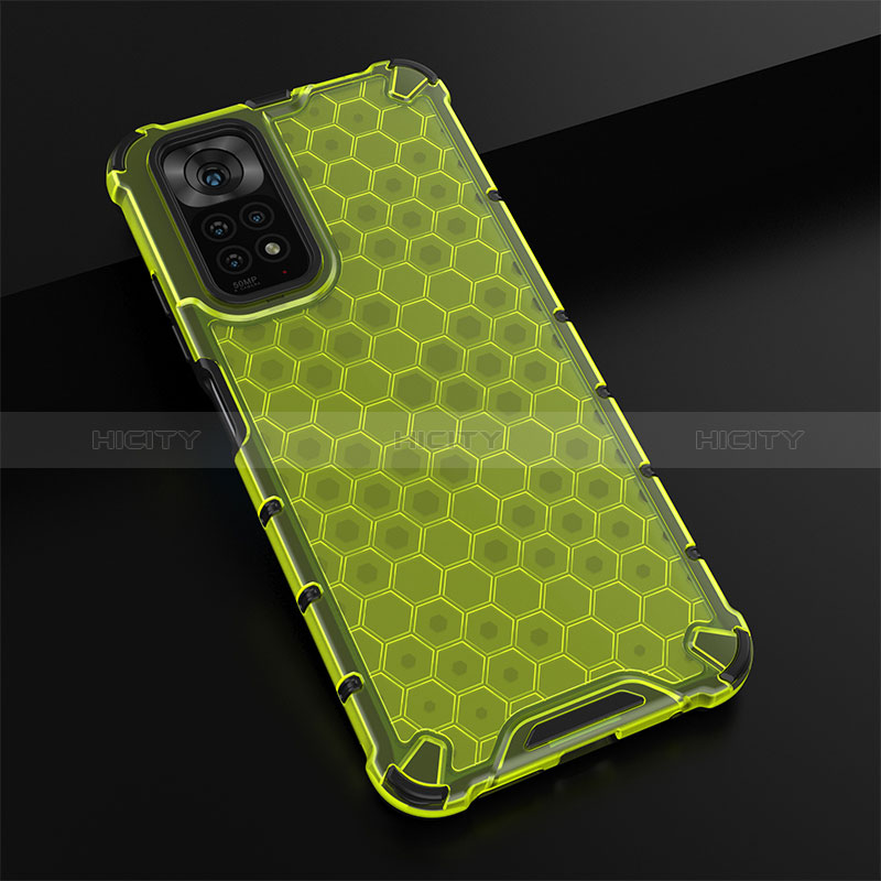 Custodia Silicone Trasparente Laterale 360 Gradi Cover AM2 per Xiaomi Redmi Note 11S 4G