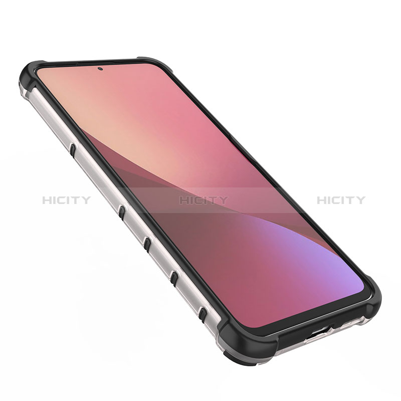 Custodia Silicone Trasparente Laterale 360 Gradi Cover AM2 per Xiaomi Redmi Note 11T Pro+ Plus 5G