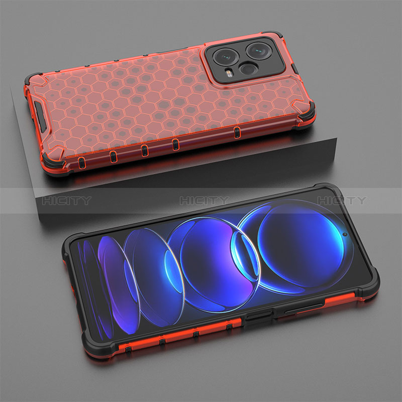 Custodia Silicone Trasparente Laterale 360 Gradi Cover AM2 per Xiaomi Redmi Note 12 Explorer