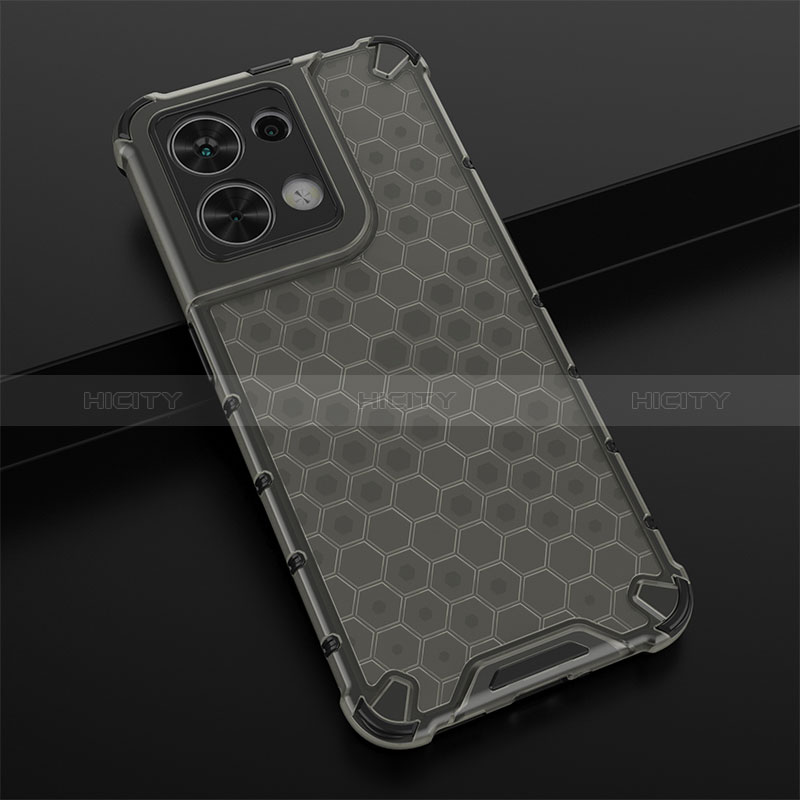 Custodia Silicone Trasparente Laterale 360 Gradi Cover AM2 per Xiaomi Redmi Note 13 5G Nero